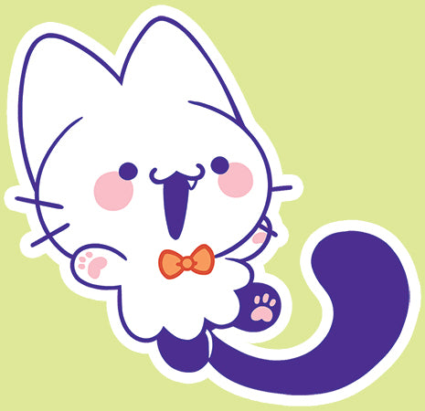 Ghost Kitty Sticker