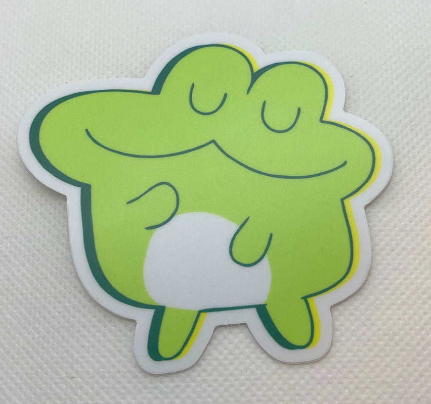 Vibe Froggy Sticker