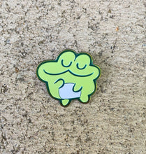 Load image into Gallery viewer, Froggy Rainbow Soft Enamel Pin
