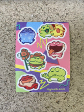 Load image into Gallery viewer, Froggy Sticker Sheet
